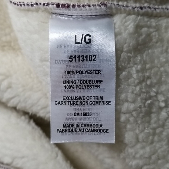 Nicole Miller Woman's Cardigan Plush Size L - Picture 6 of 8